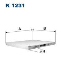 Фильтр салона KIA CERATO 04- K 1231