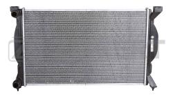 Радиатор охлаждения двигателя Audi A4 II III 00- A6 II 01- Seat Exeo 08- mk-1430