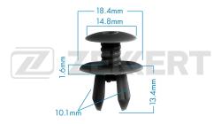 Клипса крепёжная VAG (миним. кол-во заказа 10 шт) be-1035