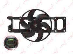 Вентилятор радиатора с кожухом RENAULT LOGAN I 1.4-1.6 04> rf-1517