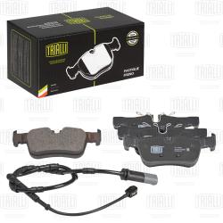 Колодки торм. для а/м BMW X1 (F48) (14-)/2 (F45) (14-) диск. зад. (в компл. с датчиком) (PF 4049)