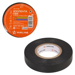 Изолента ПВХ, черная, 15 мм*20 м (AIT-P-08)