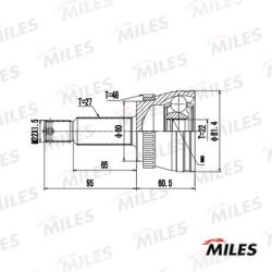 GA20698 ШРУС KIA SPORTAGE I-II 04-10 нар.зад.