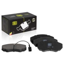 TRIALLI PF 1608 Колодки тормозные дисковые для автомобилей Fiat Ducato (RUS) (02-) передние 140x66 в комплекте с датчиком