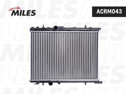 ACRM043 Радиатор PEUGEOT 206 1.1-1.6 02-/ 307 1.4-2.0 01-