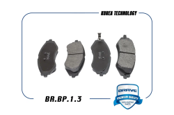 Колодки передние BR.BP.1.3