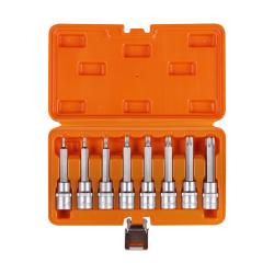 Набор головок 1/2" со вставками TORX, L=100мм, 8пр. (T20-T60), кейс (AT-BS-32)