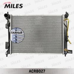 ACRB027 Радиатор HYUNDAI SOLARIS / KIA RIO 1.4/1.6 A/T 10-