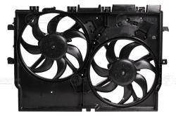 Э/вентилятор охл. для а/м Fiat Ducato (06-)/PSA Boxer (06-)/Jumper (06-) (2 вент.) (с кожухом) (LFK 1680)