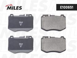 E100651 Колодки тормозные MERCEDES W205/W213/GLC(X253) 14- передние SemiMetallic