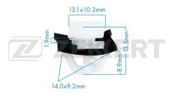 Клипса крепёжная Hyundai Kia (миним. кол-во заказа 10 шт) be-2058