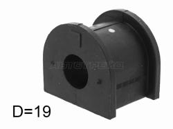 Втулка стабилизатора Kia Sorento 02-06 (Сзади/ Справа=Слева/ 19.00)