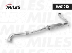 HA01919 Резонатор Лада Granta (10-) с гофрой