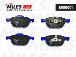 Колодки тормозные FORD FOCUS II 04-/III 10-/MAZDA 3 03-/VOLVO S40 04- передние CERAMIC e500001