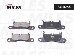 E410258 Колодки тормозные VW TOUAREG 3.0-4.2 10-/PORSCHE CAYENNE 10- задние LowMetallic