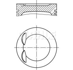 Поршень комплект VAG 2.0TSI (палец 21 мм) 82.5 мм 028 PI 00119 000
