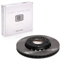 TRIALLI DF 0953s Диски тормозные для автомобилей Renault Duster (10-) / Arkana (19-) PRO (перфорированные / слотированные / окрашенные)