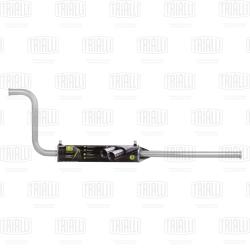 Глушитель для а/м Лада 2108 доп. (резонатор) (алюм. сталь) (EAM 0107)