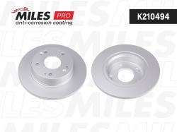 Диск тормозной HONDA CIVIC 06- задний D 260мм. с покрытием K210494