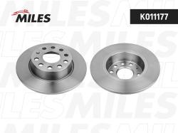 K011177 Диск тормозной AUDI A3/SKODA OCTAVIA/YETI/VW GOLF VI/JETTA задний D 272мм.