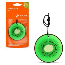 AIRLINE AFFR090 Ароматизатор подвесной пластик "Сочный фрукт" Киви