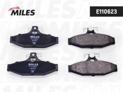 E110623 Колодки тормозные SSANGYONG KORANDO 96-/MUSSO 95- задние SemiMetallic