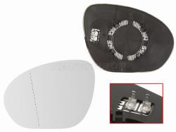 Полотно зеркала Nissan Juke 10-14 (Слева/ Обогрев/ сферическое)