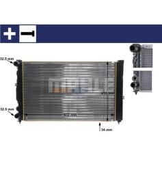 Радиатор охлаждающей жидкости VW PASSAT/ AUDI A4/A6 cr647000s