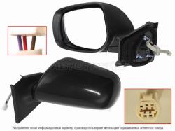 Зеркало Toyota Vitz 05-10 / Yaris 05-13 (Слева/ Регулировка/ 3 контакта)
