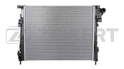 Радиатор охлаждения двигателя Nissan Primastar (X83) 06- Opel Vivaro A 06- Renault Trafic II 06- mk-1478