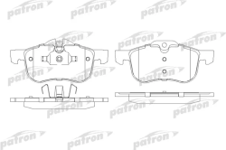 PBP1355 Колодки тормозные дисковые