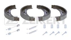 Колодки торм. бараб. задн. стоян. торм. с уст. компл. BMW 1 (E81 E82 E87 E88) 04- 2 (F23) 14- 3  bk-4322