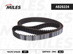 AB26224 Ремень ГРМ TOYOTA 1.8-2.0 88-03 (177X25) материал HNBR