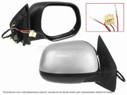 Зеркало Mitsubishi Outlander 05-09 (Справа/ Обогрев/ Регулировка/ 5 контактов)