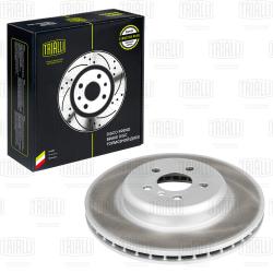 Диск торм. для а/м BMW 5 (G30) (16-)/X3 (G01) (17-)/X4 (G02) (18-) перед. d=348 (окраш.) (DF 190438)