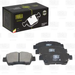 Колодки торм. для а/м Toyota Vitz (99-)/Platz (00-) диск. перед. т/с Akebono (PF 4344)