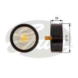 Ролик ремня приводного HYUNDAI SONATA NF 08-/SONATA YF 10-/KIA SPORTAGE 10- T36307