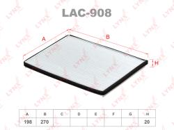 Фильтр салона SUZUKI GRAND VITARA 05- LAC-908