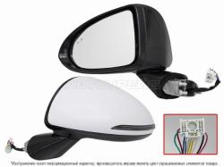 Зеркало Hyundai Sonata 19-23 (Слева/ Обогрев/ Регулировка/ Повторитель поворота/ Складывание/ Слепая