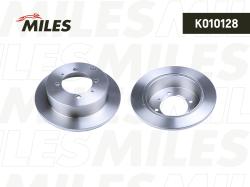 K010128 Диск тормозной MITSUBISHI LANCER 1.3/1.6/2.0 01>/GALANT 1.8/2.0 92>04 задний