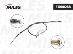 EI000268 Трос ручного тормоза KIA CARENS/SHUMA 1670мм зад.лев.(диск.торм.)