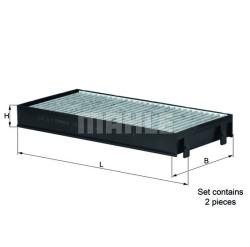 Фильтр салонный угольный BMW X5 (E70)  BMW X5 (F15  F85)  BMW X6 (E71  E72)  BMW X6 (F16  F86) lak221/s