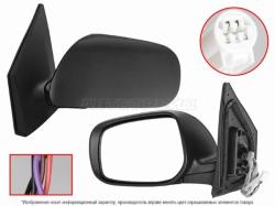 Зеркало Toyota Corolla (E150) 06-10 (Слева/ Обогрев/ Регулировка/ 5 контактов)
