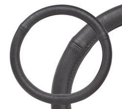 Оплетка на руль, перфорированная кожа, черная, 37-39 см/М (AWC-RS-11M)
