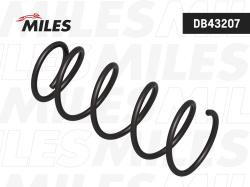 DB43207 Пружина подвески NISSAN TIIDA 07- передняя