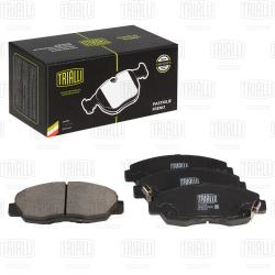 Колодки торм. для а/м Honda Accord (97-)/Civic VIII (06-) 1.8i диск. перед. (PF 4218)