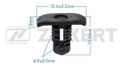 Клипса крепёжная VAG (миним. кол-во заказа 10 шт) be-2997