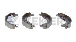 Колодки торм. бараб. задн. Subaru Justy (G3X) 03- Opel Agila A 00- bk-4155