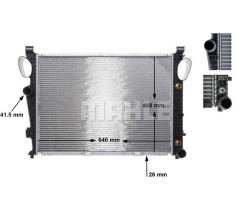 Радиатор MB W220 2.8-3.5 98-06 CR 304 000S