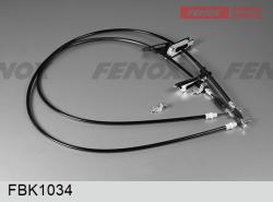 FBK1034 Трос ручного тормоза FORD FOCUS 98-04 задний (диск.торм.)